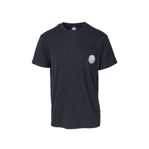 Tri&#x010D;ko&#x20;Rip&#x20;Curl&#x20;ORIGINAL&#x20;WETTY&#x20;SS&#x20;POCKET&#x20;TEE&#x20;Optical&#x20;Black